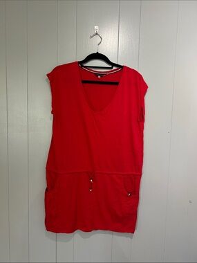 Tommy Hilfiger Red Cover Up Size S/M